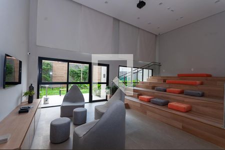 Área Comum - Cinema de kitnet/studio à venda com 1 quarto, 26m² em Perdizes, São Paulo
