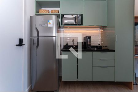 Cozinha Americana de kitnet/studio à venda com 1 quarto, 26m² em Perdizes, São Paulo