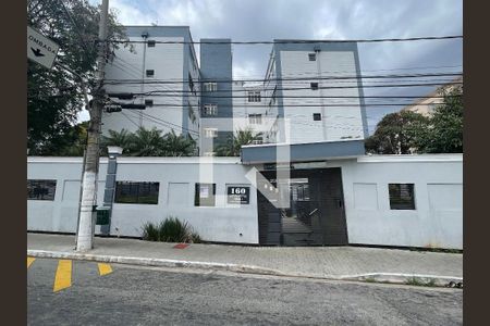 Fachada + Placa de apartamento à venda com 2 quartos, 48m² em Artur Alvim, São Paulo