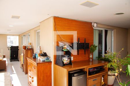 Varanda  de apartamento à venda com 4 quartos, 223m² em Vila Romana, São Paulo