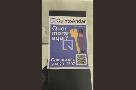 Placa Instalada de apartamento à venda com 2 quartos, 45m² em Itanhangá, Rio de Janeiro