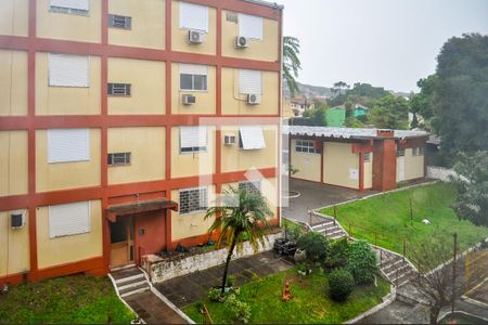 Fachada do bloco de apartamento à venda com 2 quartos, 50m² em Camaquã, Porto Alegre