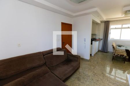 Sala de apartamento à venda com 3 quartos, 85m² em Santa Cruz Industrial, Contagem