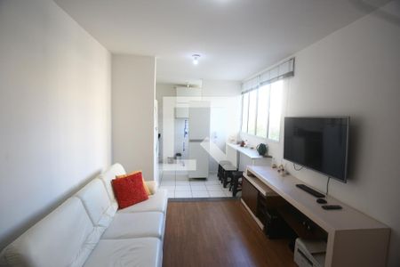 Sala de apartamento à venda com 2 quartos, 45m² em Estoril, Belo Horizonte