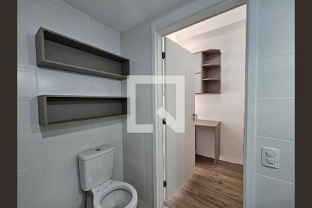 Banheiro de kitnet/studio à venda com 1 quarto, 19m² em Ipiranga, São Paulo