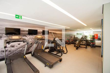 Área Comum - Academia de apartamento à venda com 2 quartos, 57m² em São Sebastião, Porto Alegre