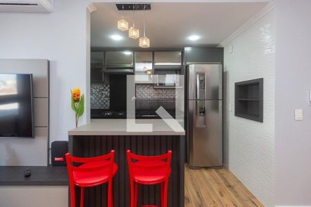 Sala de apartamento à venda com 2 quartos, 57m² em São Sebastião, Porto Alegre
