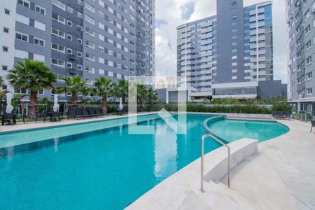 Área Comum - Piscina de apartamento à venda com 2 quartos, 57m² em São Sebastião, Porto Alegre