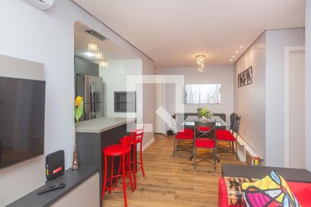 Sala de apartamento à venda com 2 quartos, 57m² em São Sebastião, Porto Alegre