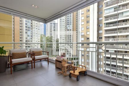 Varanda de apartamento à venda com 2 quartos, 87m² em Vila Andrade, São Paulo