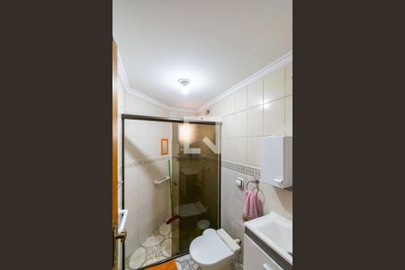 Banheiro Social de apartamento à venda com 2 quartos, 56m² em Vila do Encontro, São Paulo