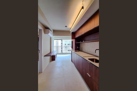 Sala/Cozinha de apartamento à venda com 1 quarto, 37m² em Perdizes, São Paulo