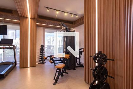 Área comum de kitnet/studio para alugar com 1 quarto, 32m² em Pompeia, São Paulo