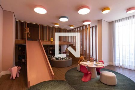 Área comum de kitnet/studio para alugar com 1 quarto, 32m² em Pompeia, São Paulo