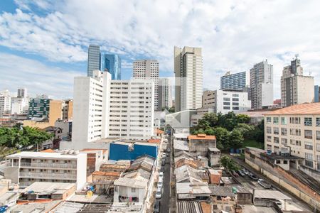 Vista da sala de kitnet/studio à venda com 1 quarto, 38m² em Liberdade, São Paulo