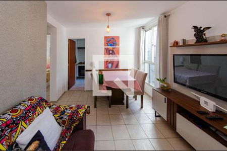 Sala de apartamento para alugar com 2 quartos, 54m² em Buritis, Belo Horizonte