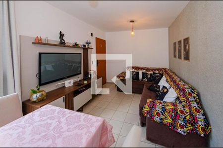 Sala de apartamento para alugar com 2 quartos, 54m² em Buritis, Belo Horizonte