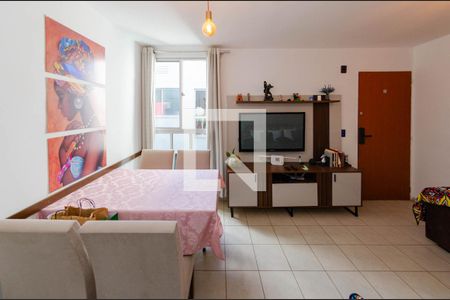 Sala de apartamento para alugar com 2 quartos, 54m² em Buritis, Belo Horizonte