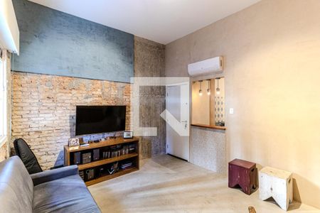 Sala de apartamento à venda com 1 quarto, 60m² em Santa Cecilia, São Paulo