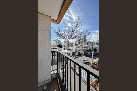 Varanda da Sala de apartamento à venda com 2 quartos, 39m² em Vila Regente Feijó, São Paulo