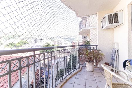 Varanda da Sala de apartamento à venda com 3 quartos, 72m² em Méier, Rio de Janeiro