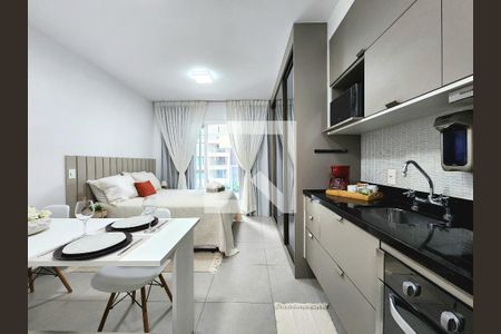 Studio de kitnet/studio para alugar com 1 quarto, 26m² em Moema, São Paulo