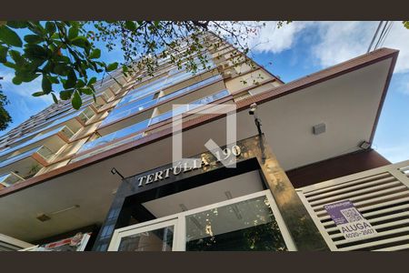 Fachada de apartamento para alugar com 2 quartos, 112m² em Gonzaga, Santos