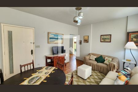 Sala de apartamento para alugar com 2 quartos, 112m² em Gonzaga, Santos