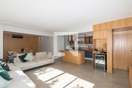 Sala de apartamento à venda com 3 quartos, 114m² em Vila Olímpia, São Paulo