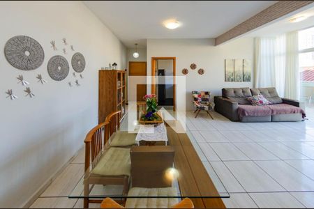 Sala de Jantar de apartamento à venda com 3 quartos, 156m² em Estoril, Belo Horizonte
