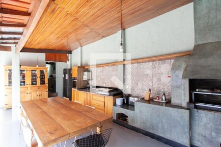 Espaço Gourmet de casa à venda com 3 quartos, 280m² em Santa Monica, Belo Horizonte