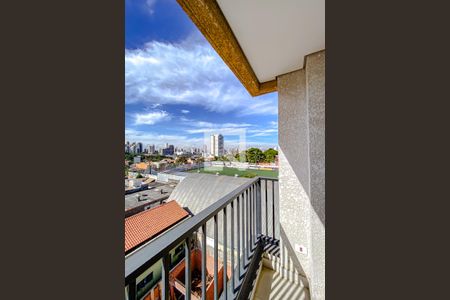 Varanda da Sala de apartamento à venda com 2 quartos, 39m² em Vila Regente Feijó, São Paulo