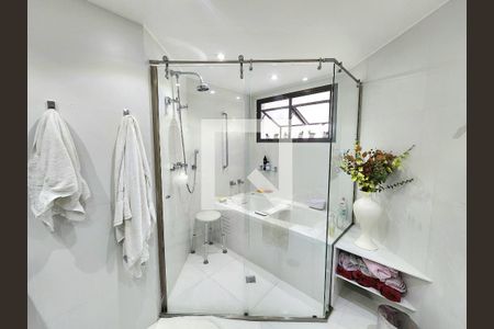 Banheiro da Suíte 2 de apartamento à venda com 3 quartos, 161m² em Vila Nova Conceição, São Paulo