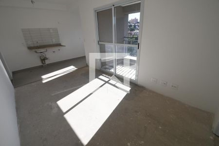 Sala/Cozinha de apartamento à venda com 1 quarto, 53m² em Nova Campinas, Campinas