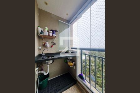 Varanda da Sala de apartamento à venda com 2 quartos, 49m² em Vila Andrade, São Paulo