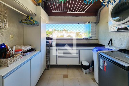 Área de Serviço de apartamento à venda com 3 quartos, 156m² em Jardim Nova Petropolis, São Bernardo do Campo