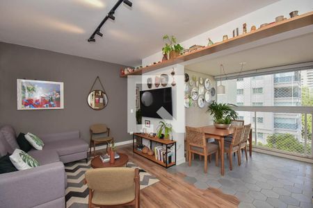 Sala de apartamento à venda com 2 quartos, 75m² em Vila Suzana, São Paulo