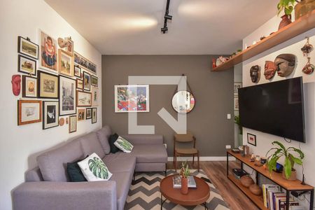 Sala de apartamento à venda com 2 quartos, 75m² em Vila Suzana, São Paulo