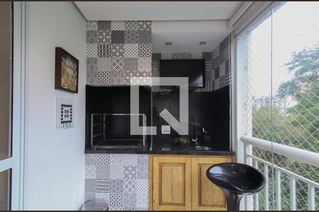 Varanda Sala de apartamento à venda com 3 quartos, 125m² em Jardim Ampliacao, São Paulo