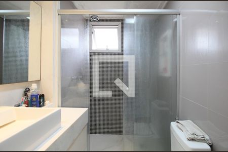 Banheiro Suíte 1 de apartamento à venda com 3 quartos, 125m² em Jardim Ampliacao, São Paulo