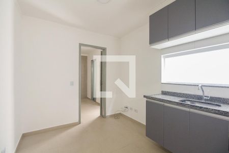 Sala/Cozinha de apartamento para alugar com 1 quarto, 30m² em Vila Esperança, São Paulo