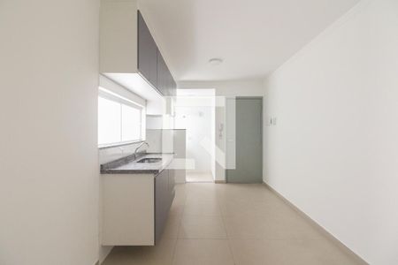 Sala/Cozinha de apartamento para alugar com 1 quarto, 30m² em Vila Esperança, São Paulo