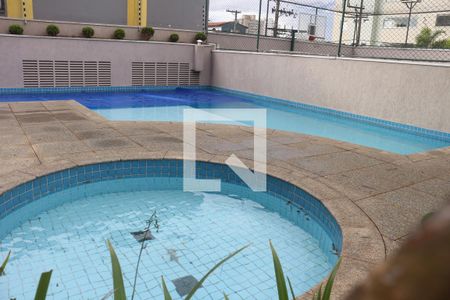 Área comum - Piscina de apartamento para alugar com 3 quartos, 133m² em Olímpico, São Caetano do Sul