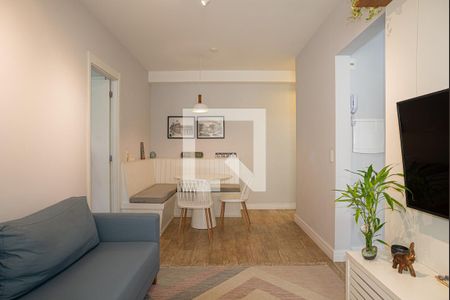Sala de apartamento à venda com 1 quarto, 48m² em Bela Vista, São Paulo