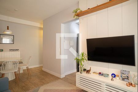 Sala de apartamento à venda com 1 quarto, 48m² em Bela Vista, São Paulo