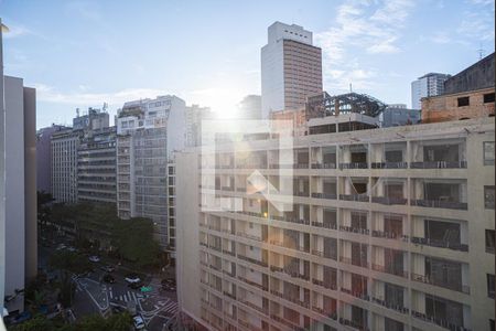 Varanda de apartamento à venda com 1 quarto, 48m² em Bela Vista, São Paulo