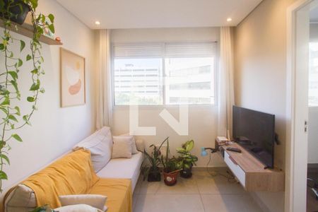 Sala de apartamento para alugar com 2 quartos, 35m² em Jardim Promissao, São Paulo