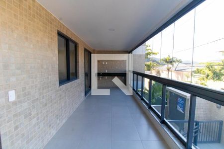 Varanda da Sala de apartamento para alugar com 2 quartos, 100m² em Marazul, Niterói
