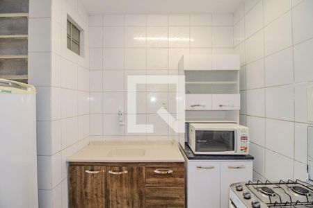 Cozinha de kitnet/studio à venda com 1 quarto, 29m² em Independência, Porto Alegre