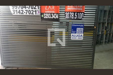 plaquinha instalada de apartamento à venda com 1 quarto, 50m² em Funcionários, Belo Horizonte